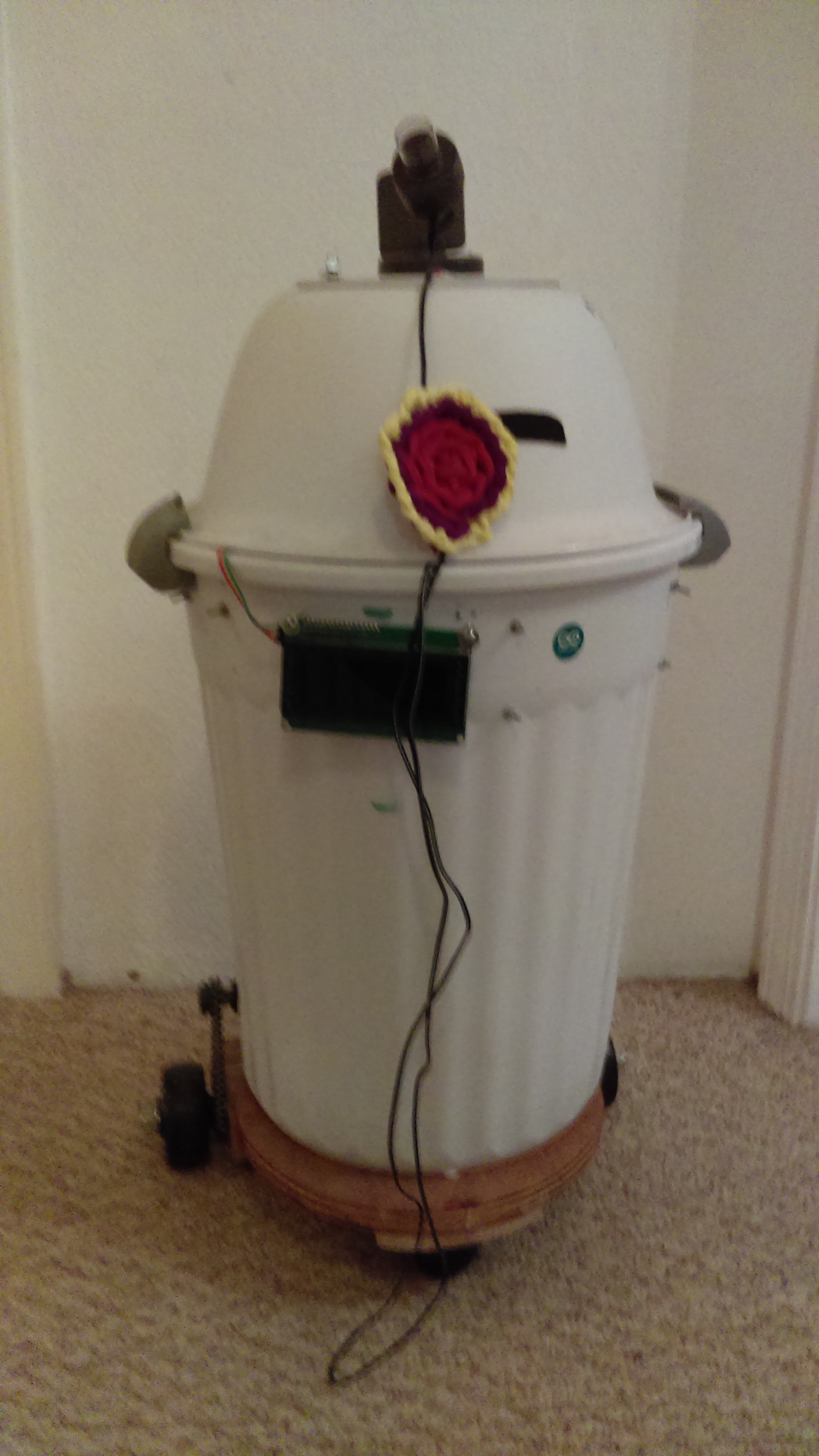 Freddie, my first robot.