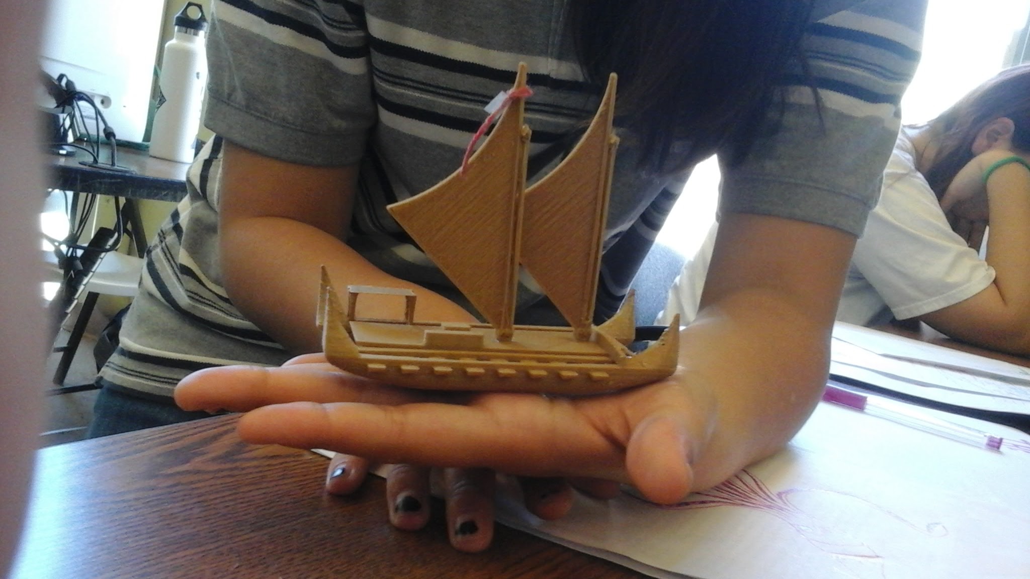 Voyaging Canoe Model for Hawaiian Studies